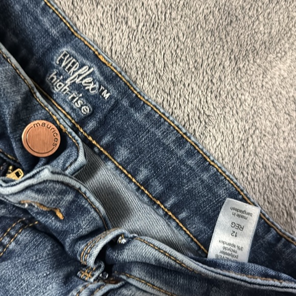 Ever flex high rise, size 12 regular jeans - Picture 2 of 4